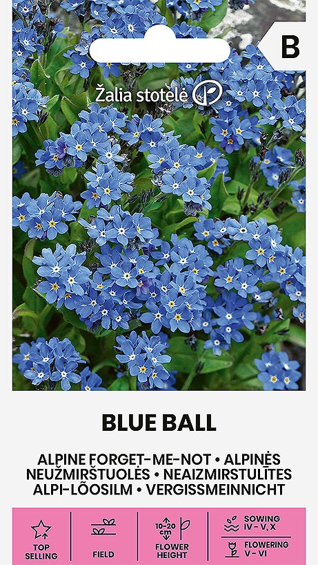 Neaizmirstulītes BLUE BALL