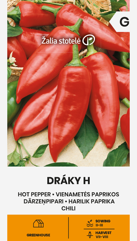 PEPPER HOT DRAKY H