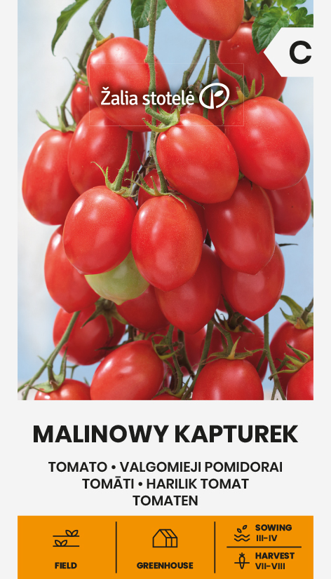 TOMATO MALINOWY KAPTUREK