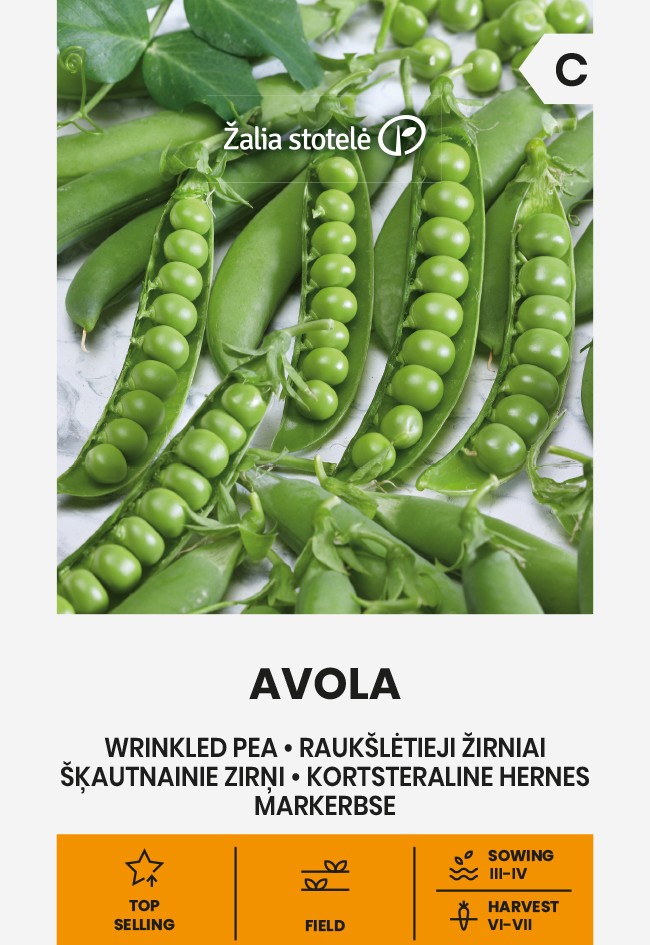 PEAS WRINKLED AVOLA