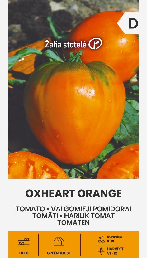 TOMATO OXHEART ORANGE